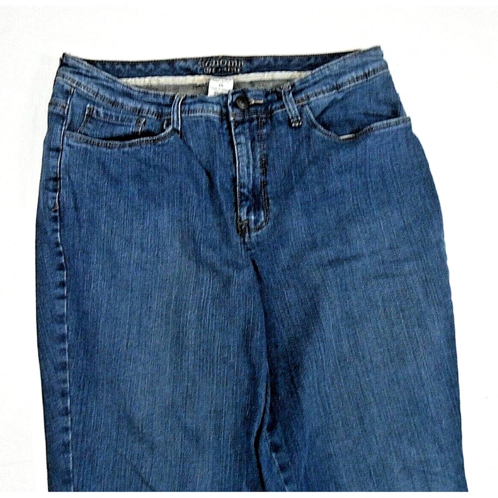 Sonoma Women's Life + Style Original Fit Stretch Boot Cut Jeans Size 10 30/32